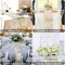 Gold Table Runner 2-Pack – 11x108” Sequin Glitter Metallic Mesh Table Runners for Weddings, Birthdays, Christmas & Party Decorations (Gold)